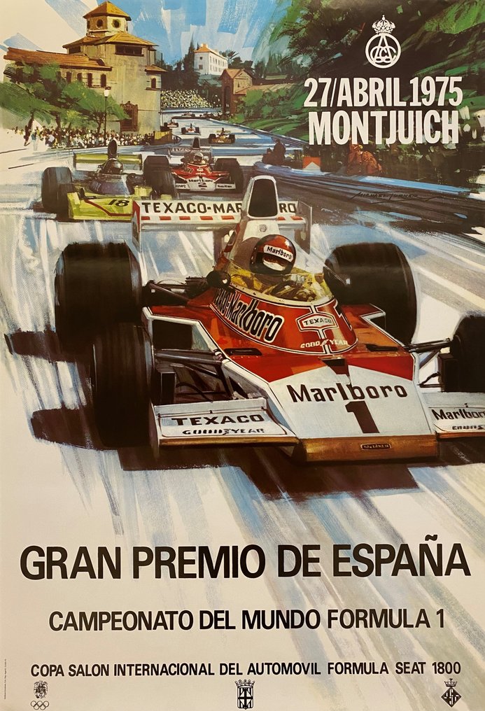 Michael Turner - Gran Premio de Espana 1975 - 1970-tallet #1.0