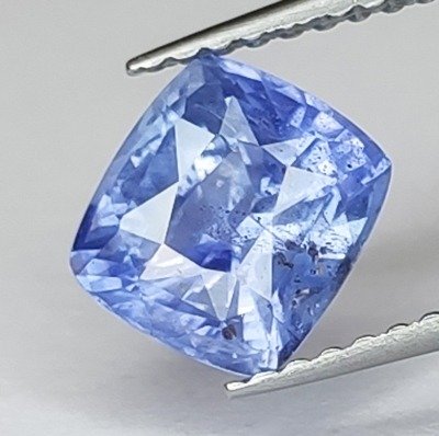1 pcs Niebieski Szafir - 1.81 ct - Antwerp Laboratory for Gemstone Testing (ALGT) - Brak ciepła #1.0