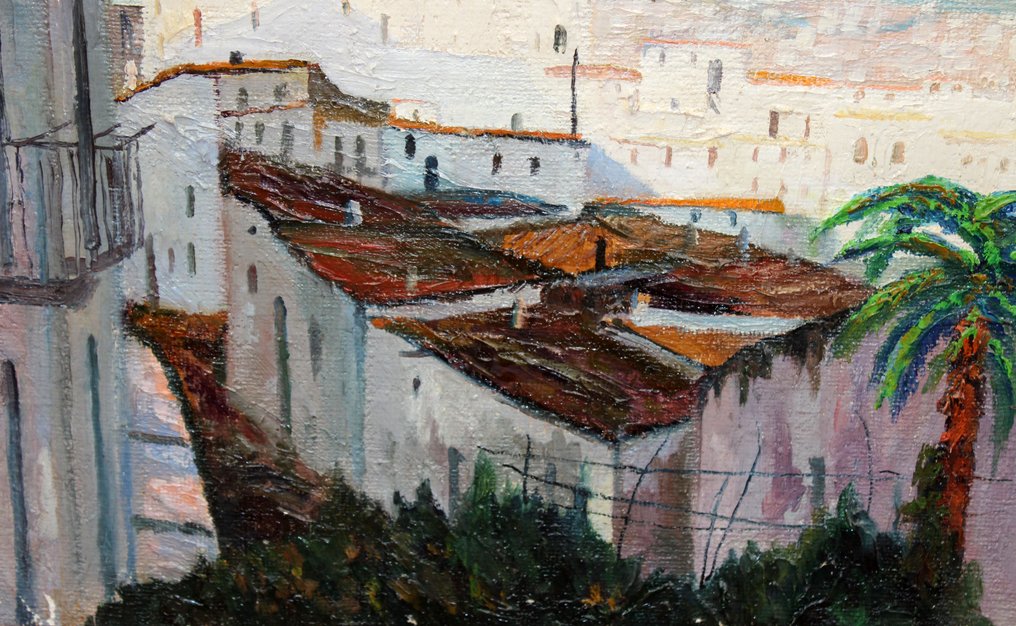 Joan Josep Garí (1922-?) - NO RESERVE - Mañana luminosa en la ciudad #4.3