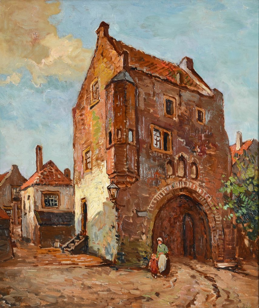 Ben Viegers (1886-1947) - The gatehouse #1.1
