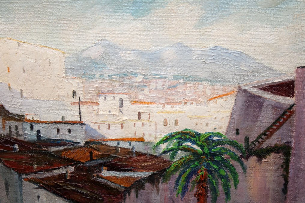 Joan Josep Garí (1922-?) - NO RESERVE - Mañana luminosa en la ciudad #2.1