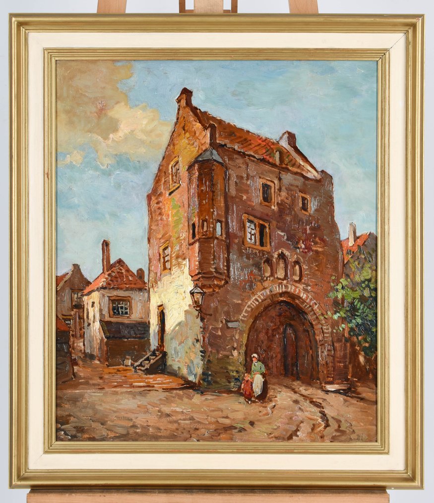 Ben Viegers (1886-1947) - The gatehouse #2.1