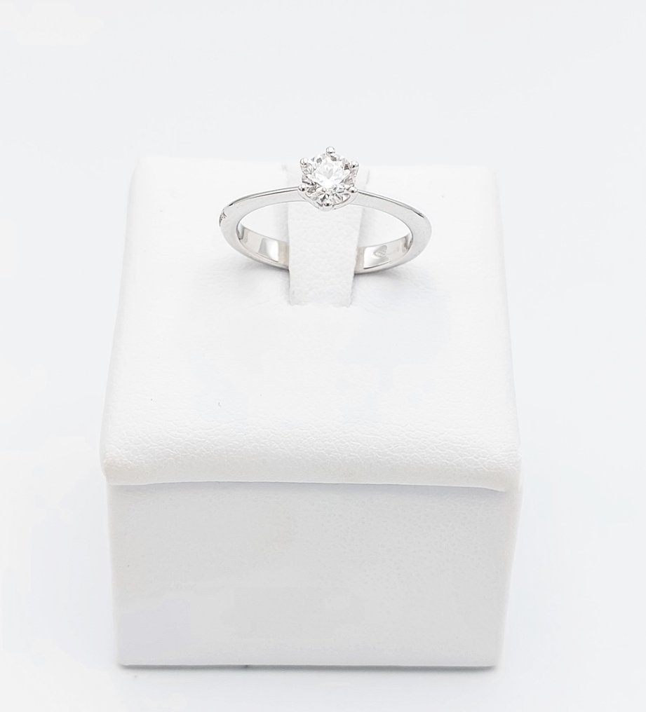 Massimo Raiteri - 18 kraat Hvidguld - Ring - 0.50 ct Diamant #1.2