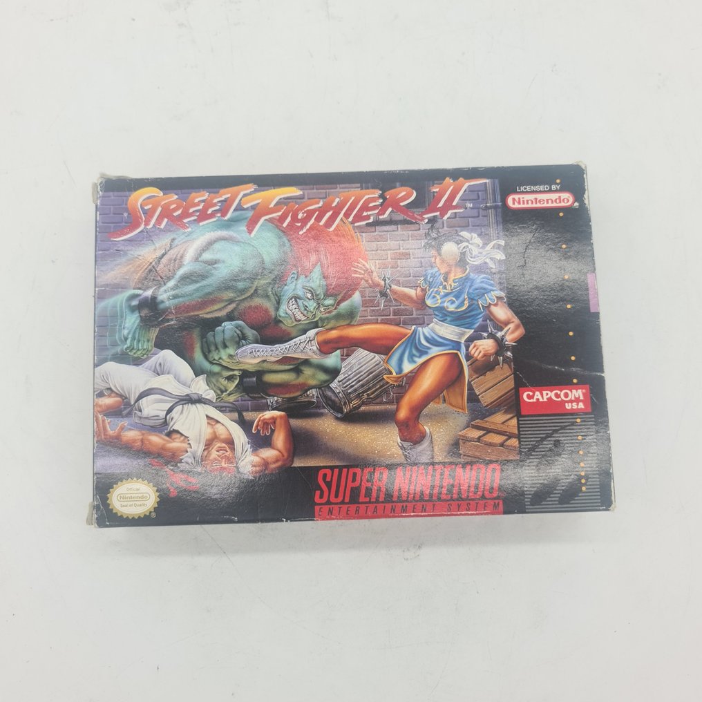 Nintendo - Super Nintendo SNES - STREET FIGHTER II USA edition - Videospil - I original æske #2.1