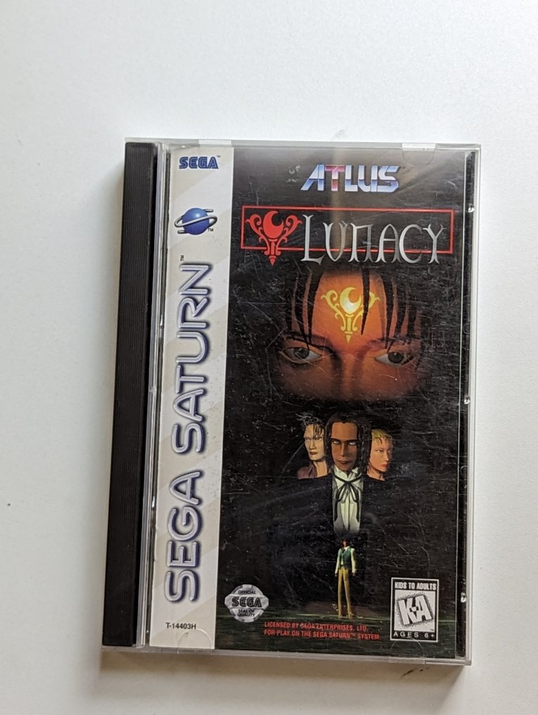 Sega - Saturn - Lunacy - ntsc USA - Rare - 电子游戏 (1) - 带原装盒 #1.1