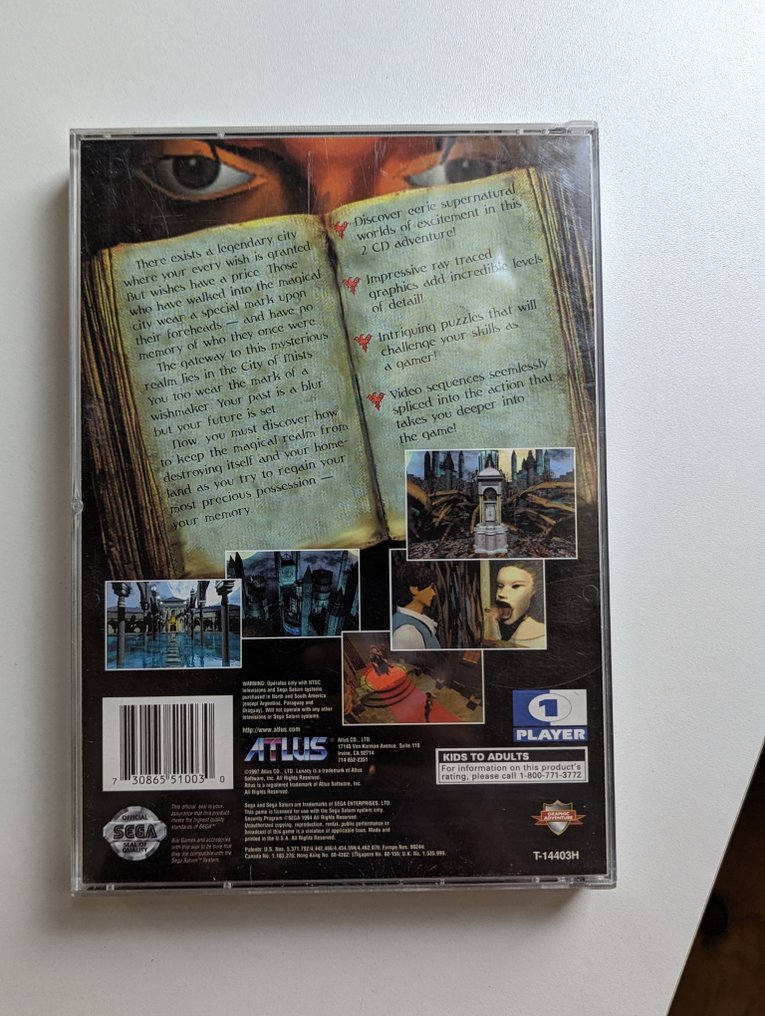 Sega - Saturn - Lunacy - ntsc USA - Rare - Videospiel (1) - In Originalverpackung #1.2