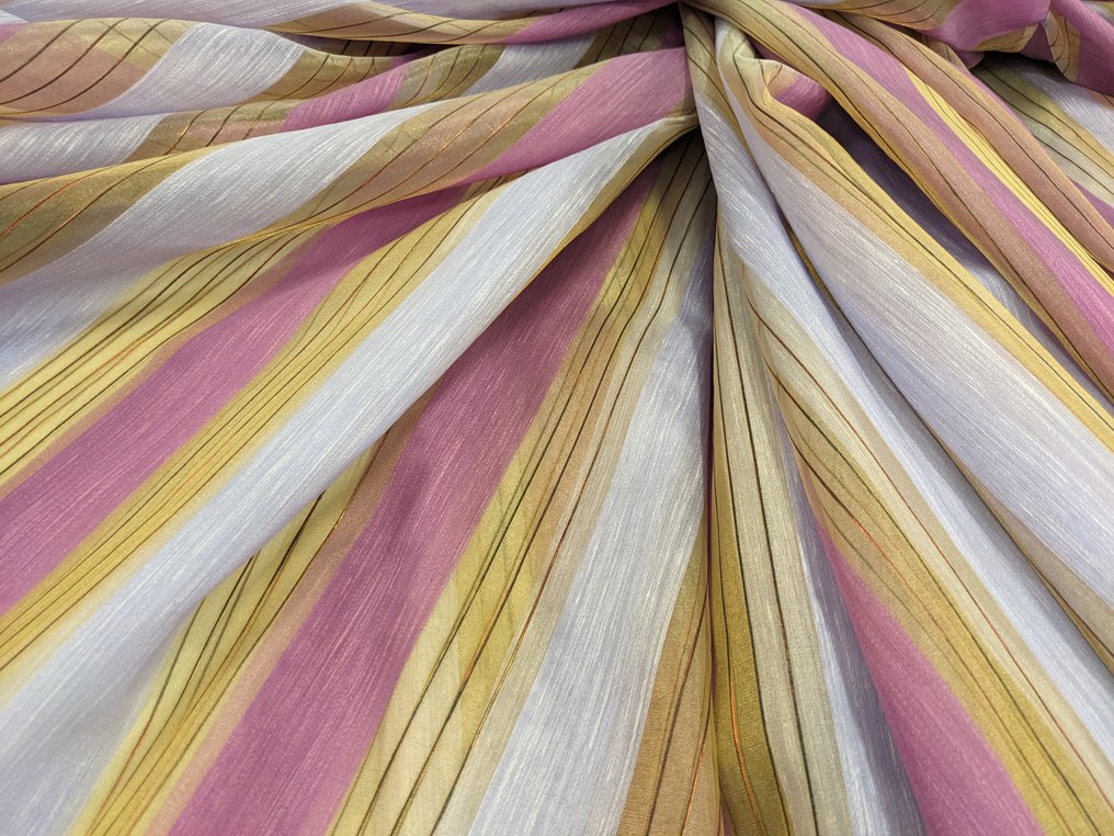 Taglio Tendaggio in misto lino Miglioretti - 680 x 330 cm - - 纺织品 #1.1