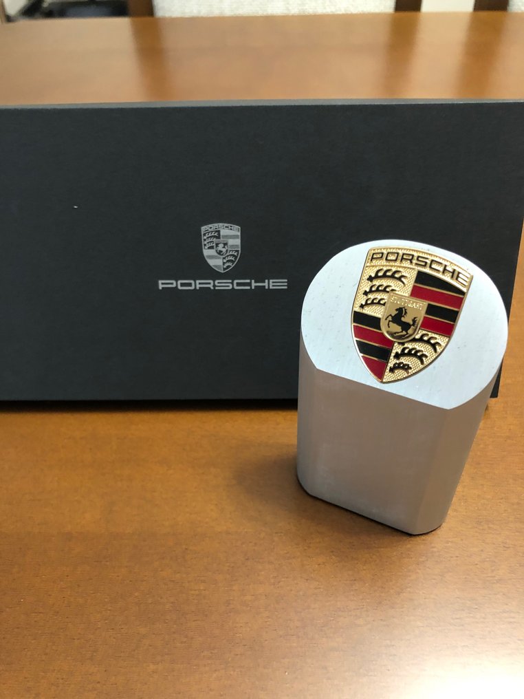 Porsche Pylon fermo carta in argento - Porsche #3.2