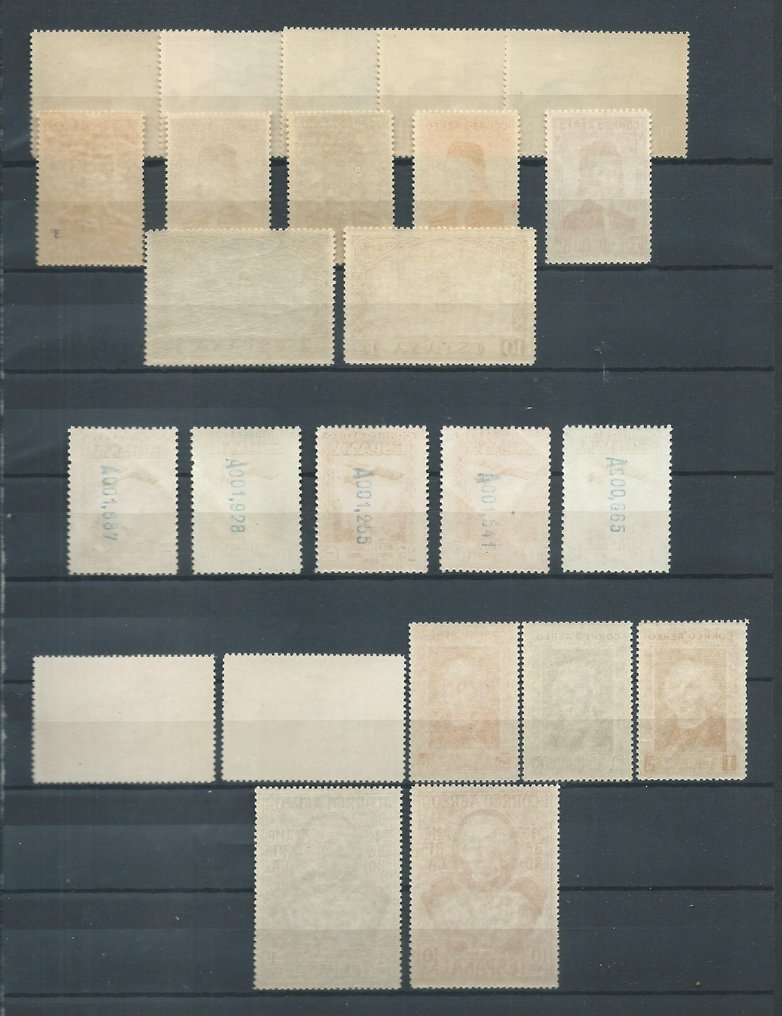 Spanien 1930/1931 - Colón flyg + Montserrat. - Catálogo Edifil nº:  547/58 + 559/65 + 650/54. #1.0