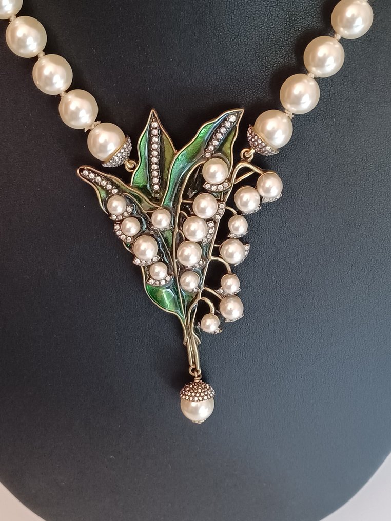 Heidi Daus - 合成寶石 - 金屬 - 頸鏈 #4.3