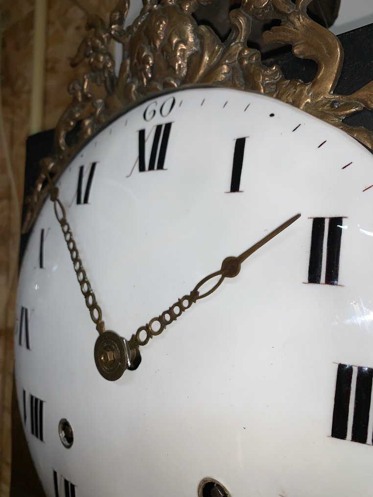 有座的壁钟 -   - 铸造黄铜, 熟铁 - 1800-1850 #4.3