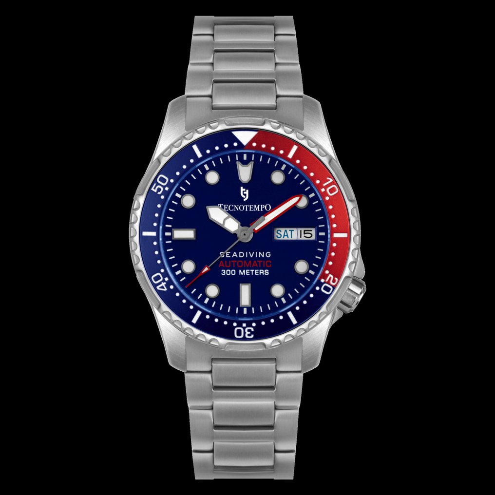 Tecnotempo - Automatic - "Seadiving" 300M - - TT.300SD.BLR - Men - 2020+  #1.0
