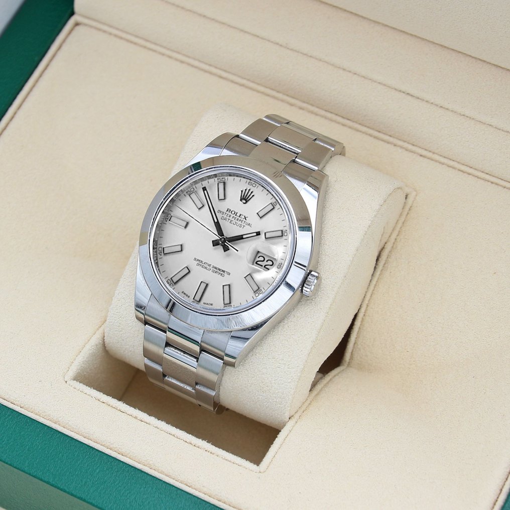 Rolex - Oyster Perpetual Datejust II 41 'White Dial' - 116300 - Unisexe - 2011-aujourd'hui #1.1
