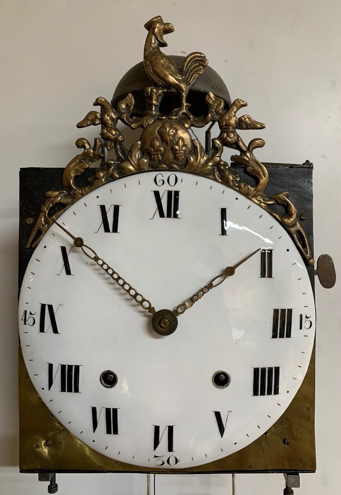 有座的壁钟 -   - 铸造黄铜, 熟铁 - 1800-1850 #1.0