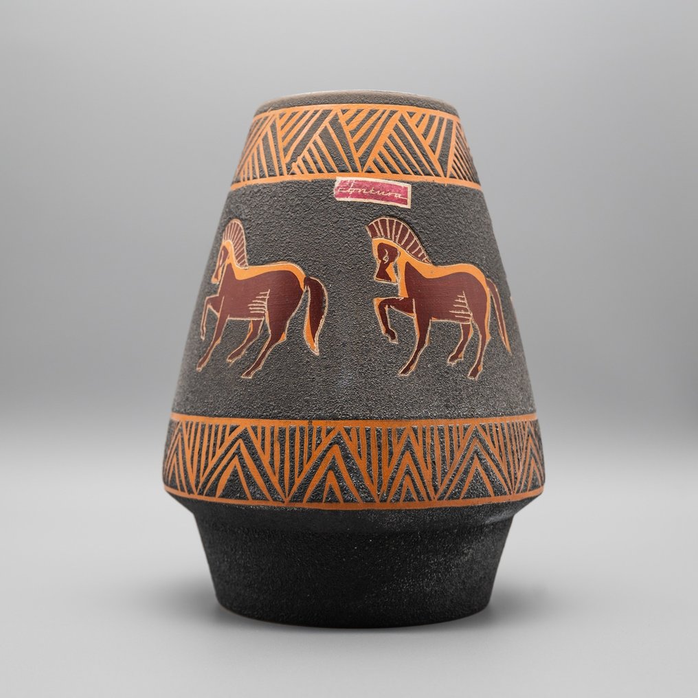 Bay Keramik Contura - West German Pottery - Vase -  WGP 584-25  - Keramik #1.1