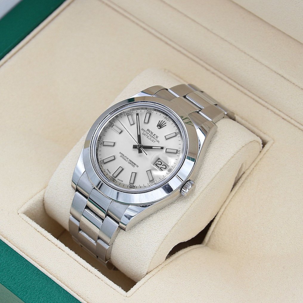 Rolex - Oyster Perpetual Datejust II 41 'White Dial' - 116300 - Unisex - 2011-heute #1.2