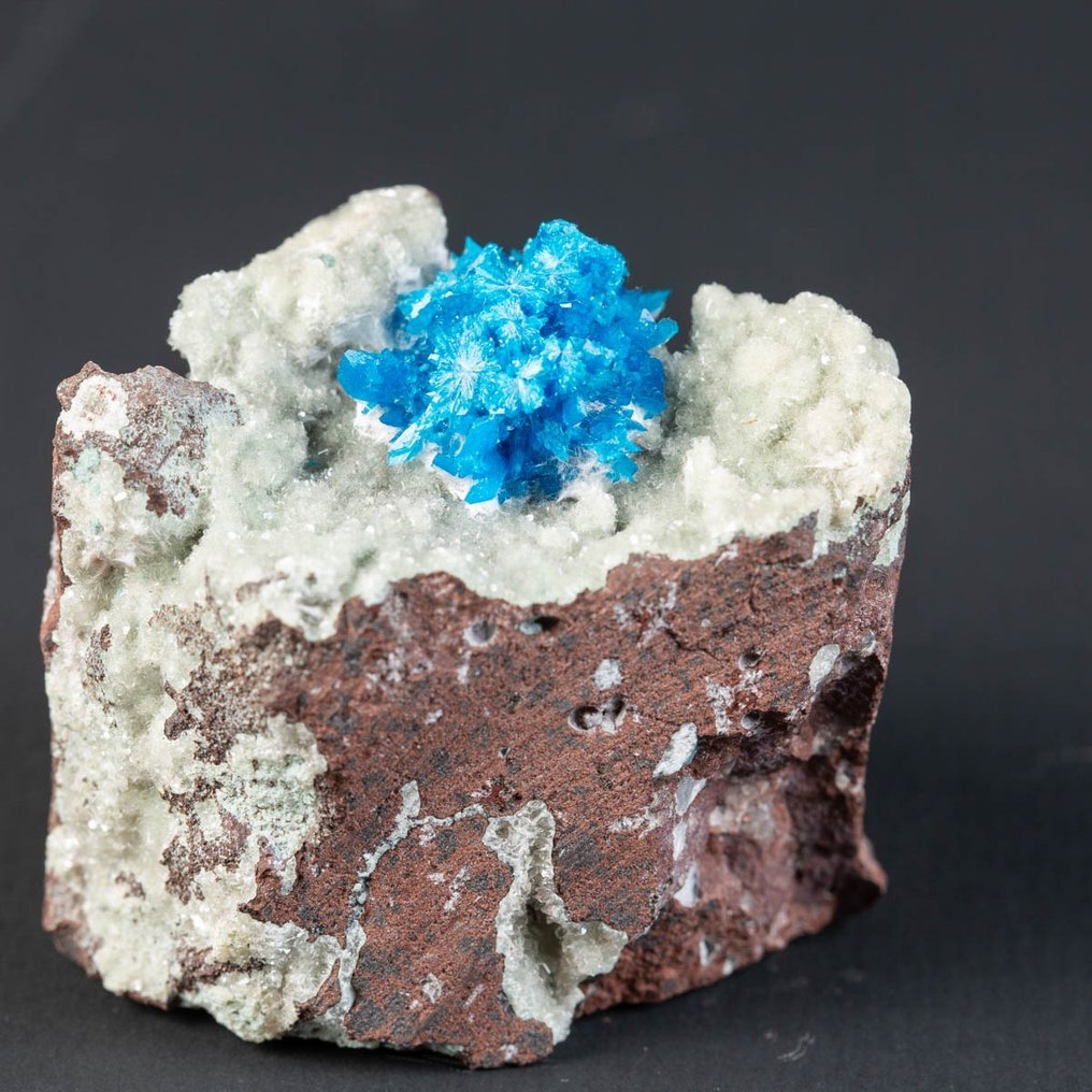 Cavansite Su Heulandite - 钙、钒和硅藻酸盐 - Wagholi 采石场矿 - 高度: 48 mm - 宽度: 42 mm- 87 g #1.2