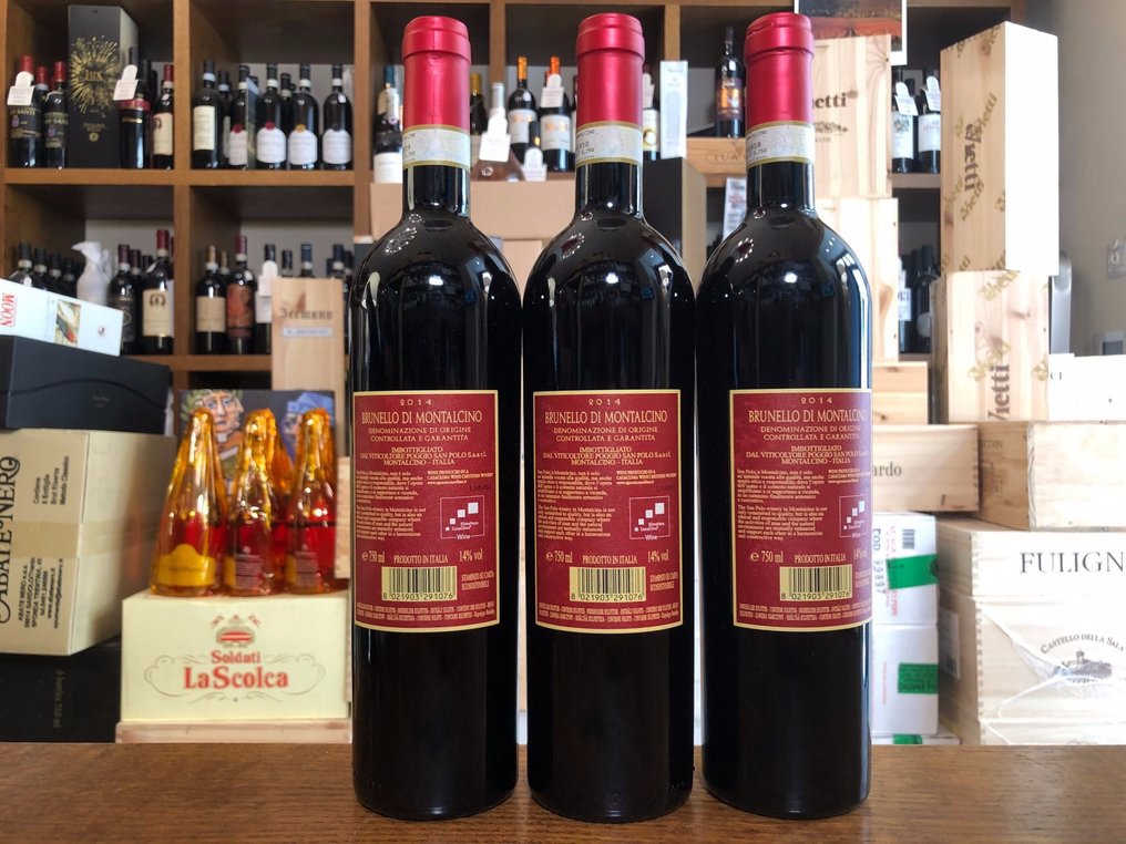 2014 Allegrini San Polo - Brunello di Montalcino - 3 Bottles (0.75L) #3.2