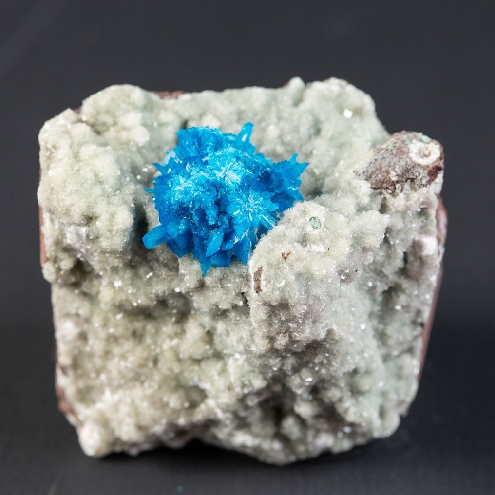 Cavansite Su Heulandite - 钙、钒和硅藻酸盐 - Wagholi 采石场矿 - 高度: 48 mm - 宽度: 42 mm- 87 g #2.1