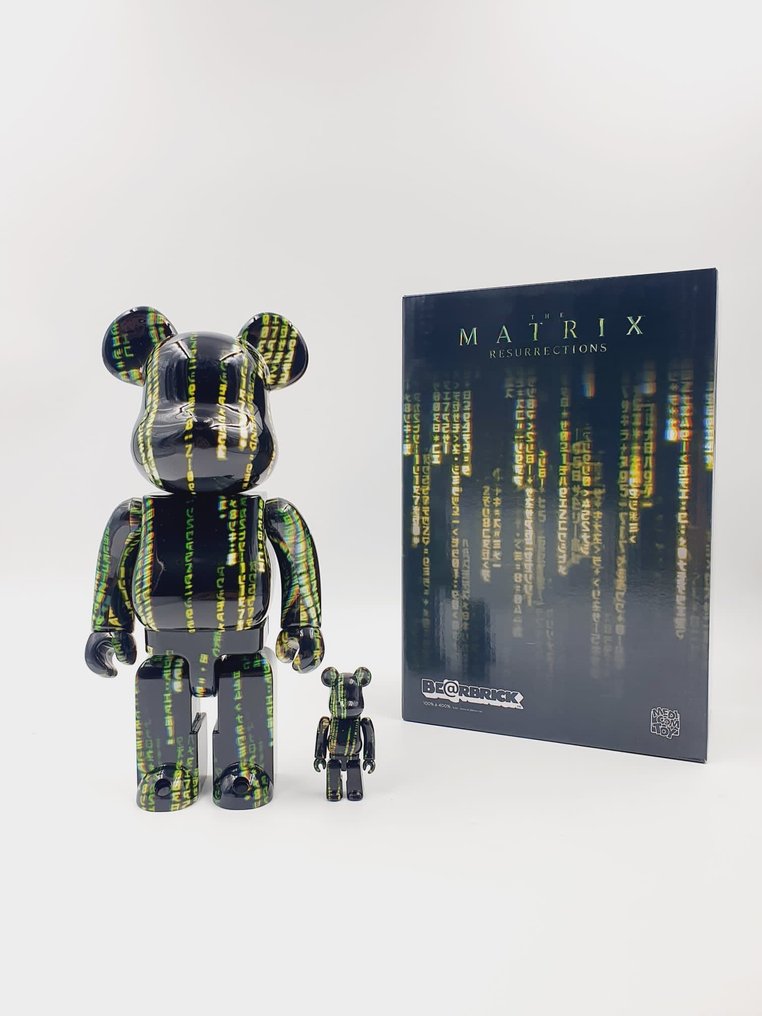 Medicom Toy - Medicom toy Be@rbrick 400% + 100% "Matrix" bearbrick 2022 #1.1