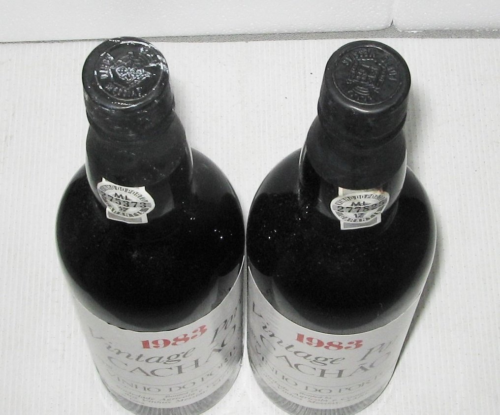 1983 Messias Quinta do Cachao - Vintage Port - Portó - 2 Bottles (0.75L) #2.1