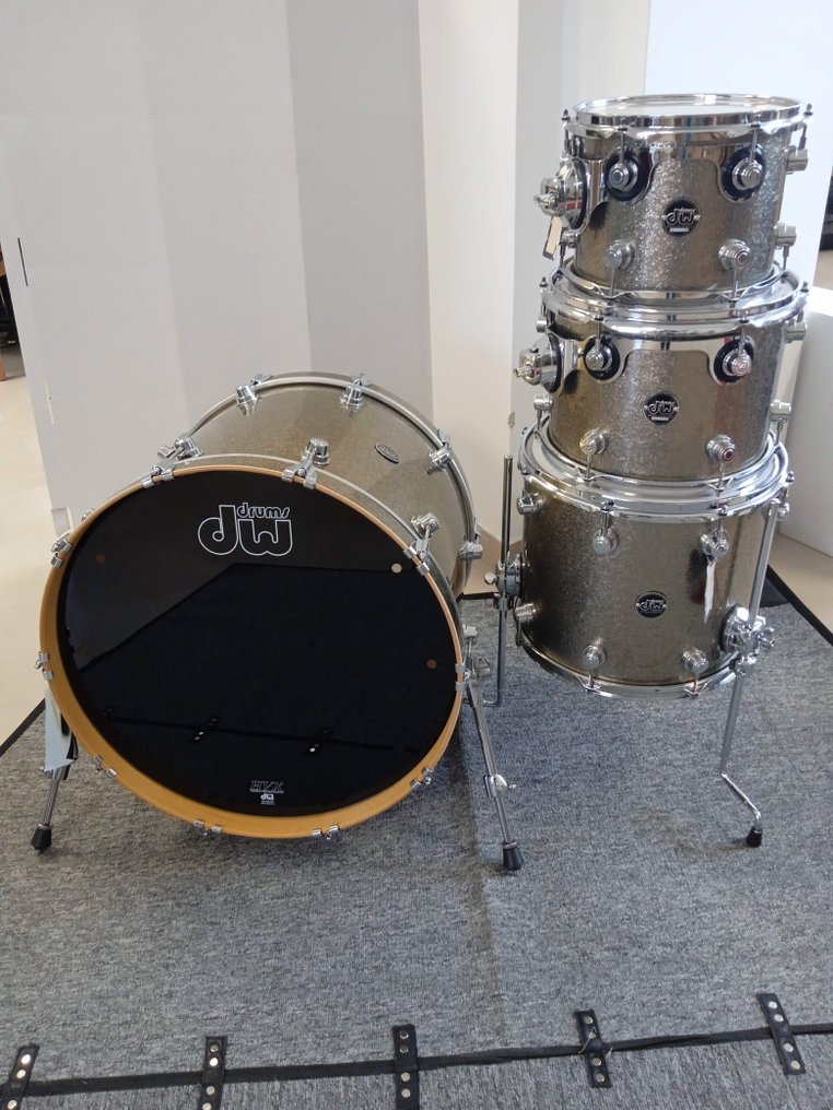 DW DRUM - Drum Workshop Shell Set Performance Titanium Spark - Drum set ...