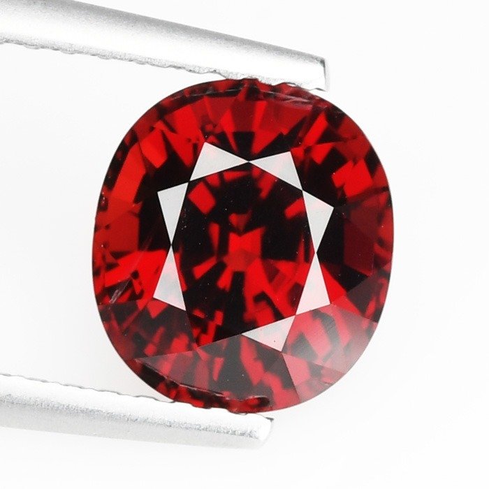 沒有保留價 - 1 pcs  紅色 尖晶石  - 2.23 ct - Lotus Gemology - 越南无热尖晶石 #1.0
