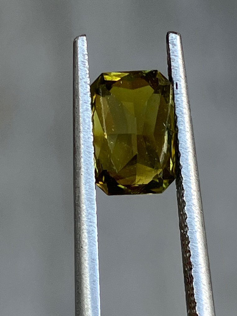 1 pcs  绿色, 黄色 金绿宝石  - 1.91 ct - 美国宝石研究院（GIA） #3.2