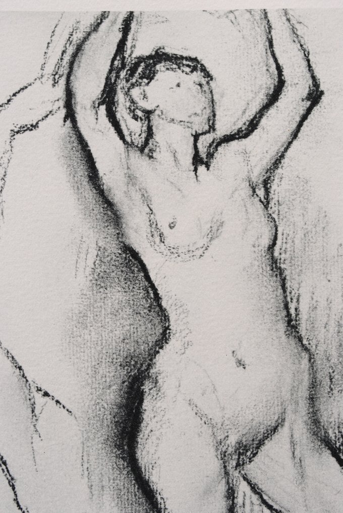 Edgar Degas (1834-1917) - La danseuse nue #3.2