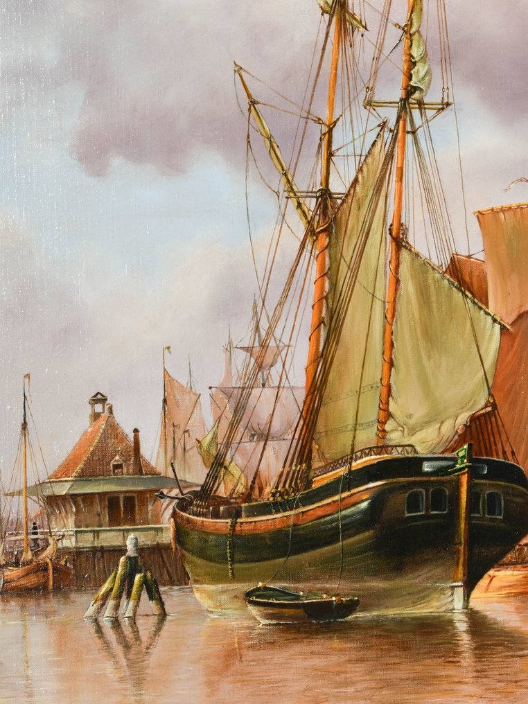 Henk de Hoog (XX-XXI) - Ships being supplied by the harbor #2.1