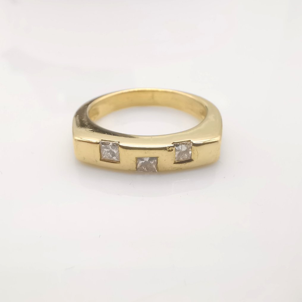 18 kt Gelbgold - Ring - 0.48 ct Diamant #1.1