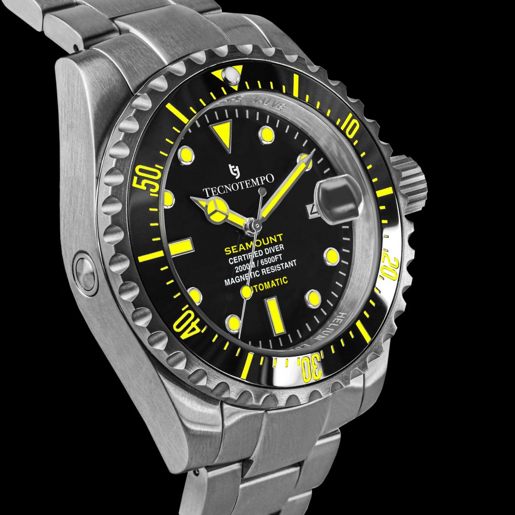 Tecnotempo - Automatic - Diver 2000M "SEAMOUNT" - Limited Edition - Ingen mindstepris - TT.2000S.ABY - Mænd - 2020+  #1.0