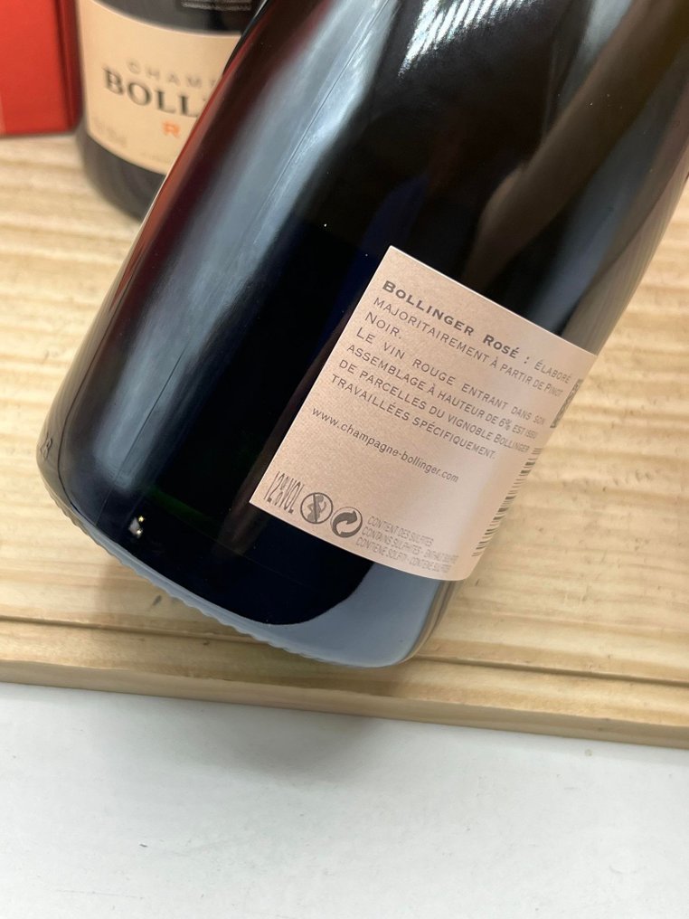 Bollinger, Rosé - Champagne - 2 Pullot (0.7 L) #2.1