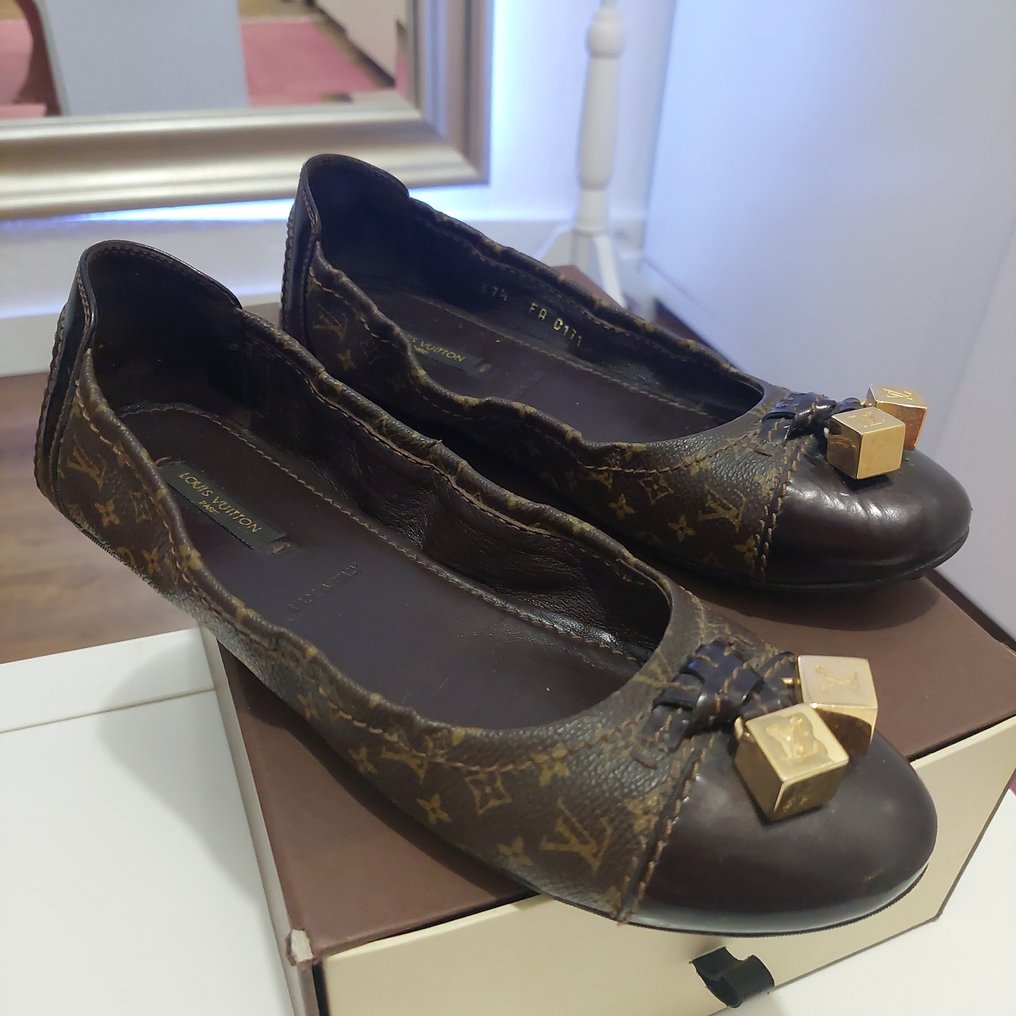 Louis Vuitton - 芭蕾平底鞋 - 尺寸: Shoes / EU 37.5 #1.2