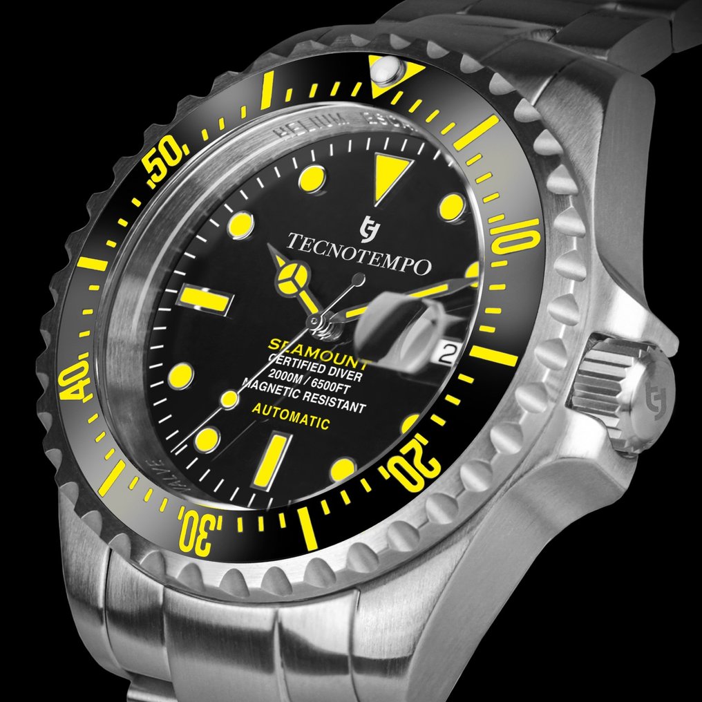 Tecnotempo - Automatic - Diver 2000M "SEAMOUNT" - Limited Edition - Ingen mindstepris - TT.2000S.ABY - Mænd - 2020+  #1.0