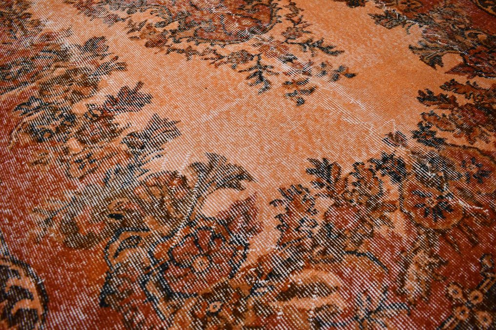 Orange Vintage √ Certifikat √ Rengør som ny - Tæppe - 274 cm - 167 cm #3.2