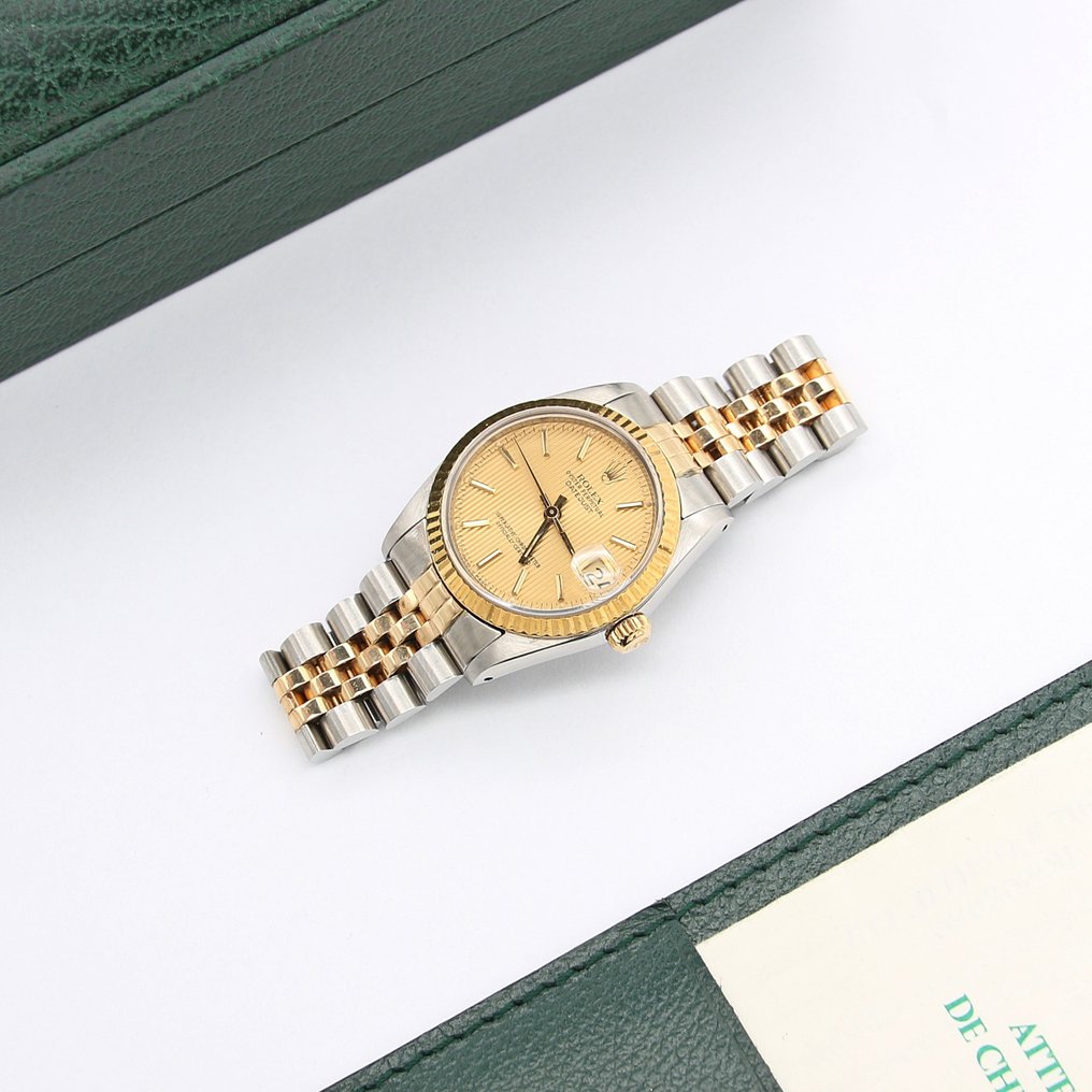 Rolex - Datejust 31 - Tapestry Champagne Dial - ref. 68273 - Femme - 1990-1999 #2.1