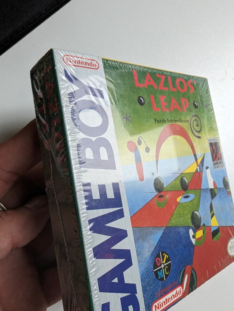 Nintendo - Gameboy Classic - Lazlos' Leap - new - rare - Videospiel - In der original verschweißten Verpackung #1.2