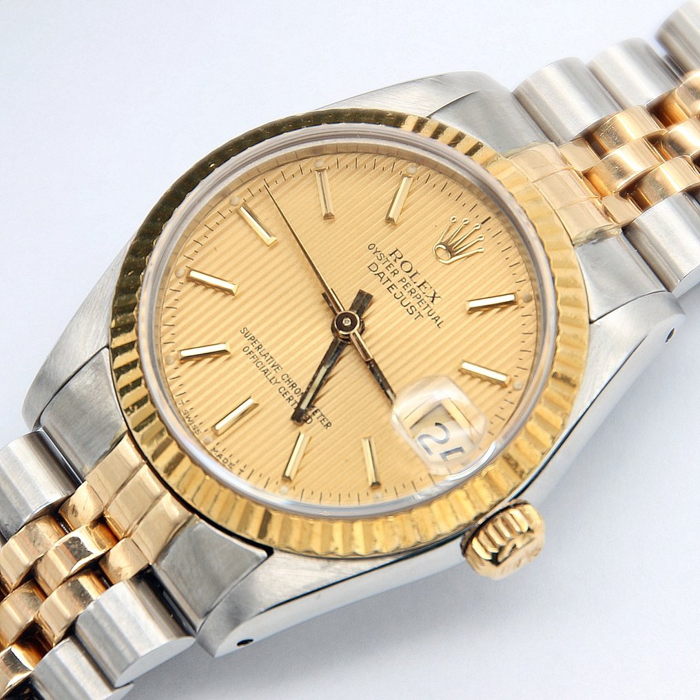 Rolex - Datejust 31 - Tapestry Champagne Dial - ref. 68273 - Kvinnor - 1990-1999 #1.1