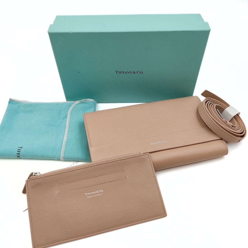 Tiffany & Co. - Portafoglio con tracolla - Nuovo con corredo - Väska #1.1