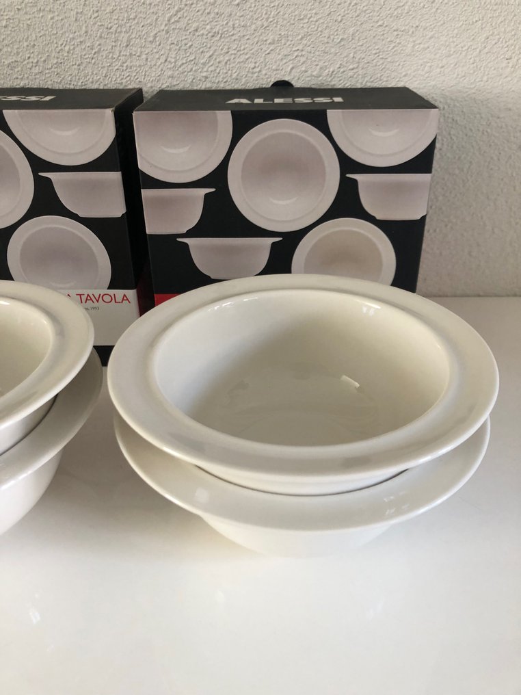 Alessi - Ettore Sottsass - Σετ δείπνου (4) - La bella tavola - Πορσελάνη #4.3