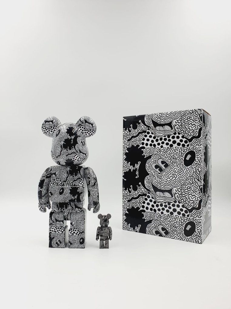 Keith Haring (after) x Disney x Medicom Toy - Be@rbrick x Disney Mickey Mouse x Keith haring USA Exclusive  bearbrick 2020 #1.2