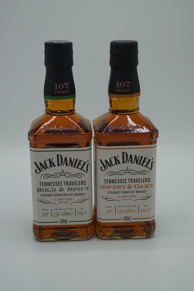 Jack Daniel's Bold & Spicy + Sweet & Oaky  - 2 x 500ml - 2 瓶 #1.0