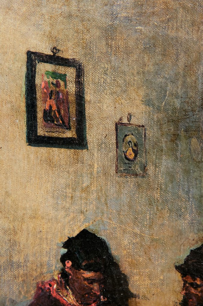 Camillo Gioja Barbera  (1829-1906) - Conversazione in taverna #3.2