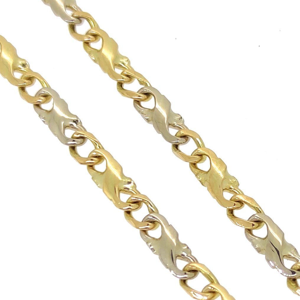 Bracelet - 18 kt. White gold, Yellow gold #1.1