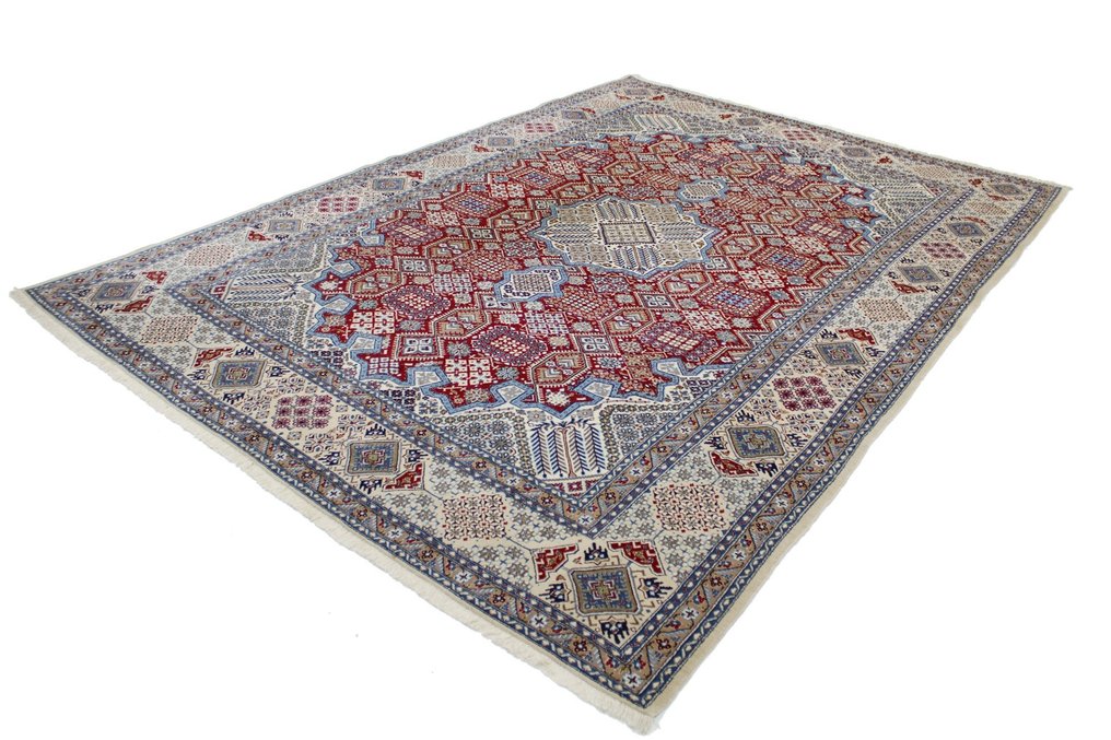 Alkuperäinen persialainen matto Nain 9 La silkillä - Matto - 390 cm - 280 cm #1.2