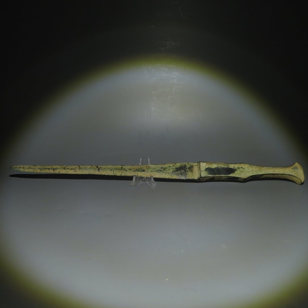 Bliski Wschód, Luristan Brązowy Krótki miecz. I tysiąclecie p.n.e. 45 cm dł. #1.2