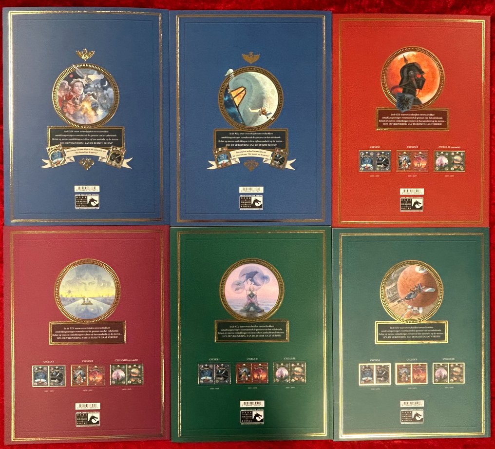 Het kasteel van de sterren 1 t/m 6 - Complete reeks SC - 6 Album - First edition - 2021/2022 #1.0