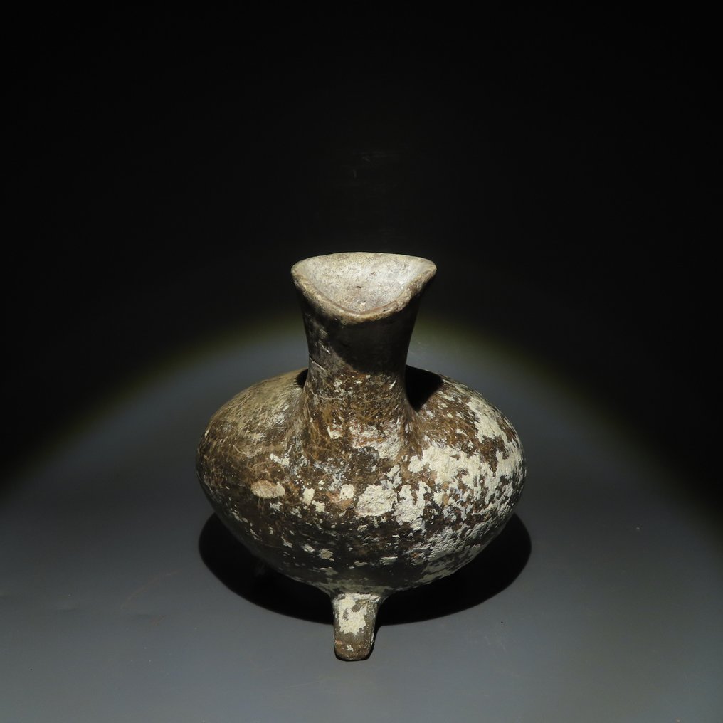 Εποχή του Χαλκού Terracotta Askos σε σχήμα πουλιού. 3η-2η χιλιετία π.Χ. 13,5 εκ. ύψος. #4.3