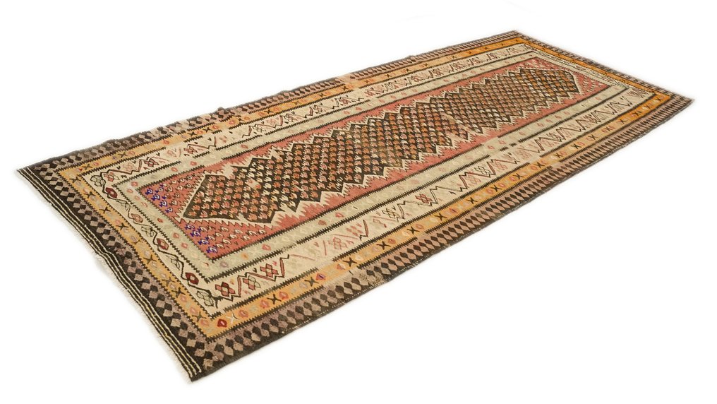 凯利姆平织地毯 - 315 cm - 130 cm #2.3